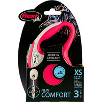 Flexi flexi rollijn NEW COMFORT cord XS rood, 3 meter.