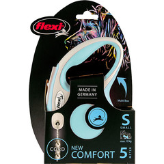 Flexi flexi rollijn NEW COMFORT cord S lichtblauw, 5 meter.