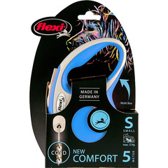 Flexi flexi rollijn NEW COMFORT cord S blauw, 5 meter.