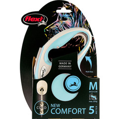 Flexi flexi rollijn NEW COMFORT cord M lichtblauw, 5 meter.