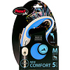 Flexi flexi rollijn NEW COMFORT cord M blauw, 5 meter.