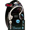 Flexi flexi rollijn NEW COMFORT cord S zwart, 8 meter.