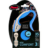 Flexi flexi rollijn NEW COMFORT tape XS blauw, 3 meter.