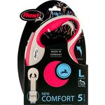 Flexi flexi rollijn NEW COMFORT tape L rood, 5 meter.