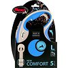 Flexi flexi rollijn NEW COMFORT tape L blauw, 5 meter.