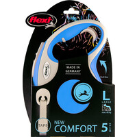 Flexi flexi rollijn NEW COMFORT tape L blauw, 5 meter.