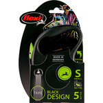 Flexi flexi rollijn BLACK DESIGN tape S groen, 5 meter.