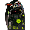 Flexi flexi rollijn BLACK DESIGN tape L groen, 5 meter.