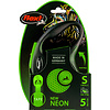 Flexi flexi rollijn NEW NEON tape S groen, 5 meter.
