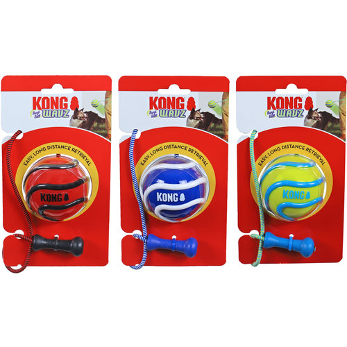 Kong Kong hond Wavz Bunji Ball assorti, medium.