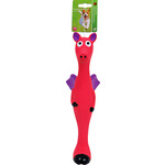 Boon Boon hondenspeelgoed varken latex met vleugels roze, 25 cm.