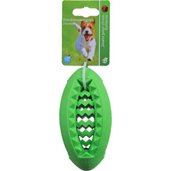 Boon Rugbybal bal TPR drijvend geel 13 cm