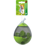 Boon Boon hondenspeelgoed snack toy wobbler ei-vorm verstelbaar groen, 11 cm.