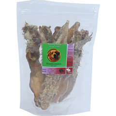 Boony Natuurlijke Snacks Boon Natuurlijke Snack konijn, konijnenoren met vacht, zak a 100 gram.