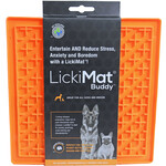 Licki Mat Licki Mat hond likmat Buddy oranje, 20 cm.