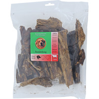 Boony Natuurlijke Snacks Boon Natuurlijke Snack rund, runderlong, zak a 250 gram.