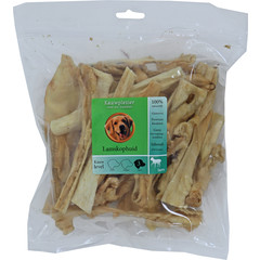 Boony Natuurlijke Snacks Boon Natuurlijke Snack lam, lamskophuid, zak a 250 gram.