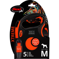 Flexi flexi rollijn XTREME tape M orange, 5 meter.