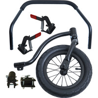 Doggy Ride Doggy Ride jogger-/strollerset voor Original en Novel, zwart.