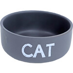 Boon Boon eetbak steen CAT mat grijs, 12 cm.