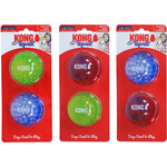 Kong Kong hond Squeezz geodz assorti, large pak a 2 stuks.