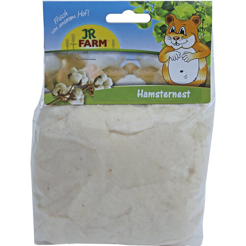 JR Farm JR Farm knaagdier hamsternest 100% katoen, 28 gram. 04805