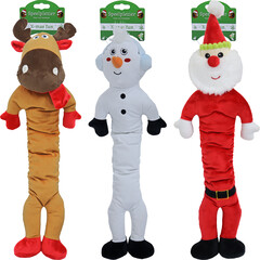 Boon Boon hondenspeelgoed kerst XXL assorti, 60 cm.