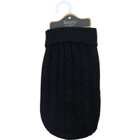 Boony Dog Fashion Boony Dog fashion honden-kabeltrui zwart, 30 cm.