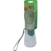 Boon Boon drinkfles travel met draagkoord warmgrijs, 450 ml.