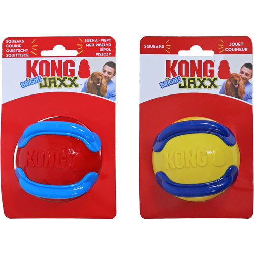 KONG hond Kong hond Jaxx Brights ball assorti, large.