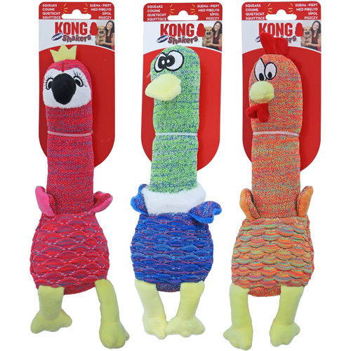 KONG hond Kong hond Shakers Cuckoos assorti, medium.