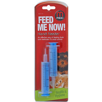 Company of Animals Mikki handi feeder, blauw transparant.