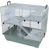 Interzoo Interzoo hamsterkooi Pinky 3, pastel groen.