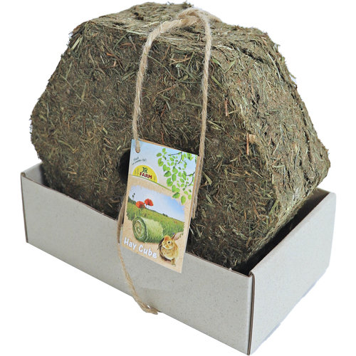 JR Farm JR Farm knaagdier hooiblok zeskant, 400 gram hangbaar. 23067