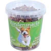 Boony hondensnacks Boony semi moist mini bones mix, emmer a 500 gram.