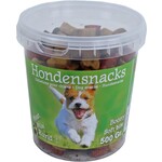 Boony hondensnacks Boony semi moist meat mix, emmer a 500 gram.