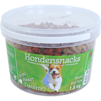 Boony hondensnacks Boony semi moist mini heart mix, emmer a 1,8 kg.
