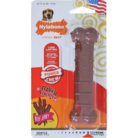 Nylabone Nylabone Dura Chew bot beef jerky, wolf. NBJ103