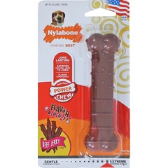 Nylabone Nylabone Dura Chew bot beef jerky, wolf. NBJ103
