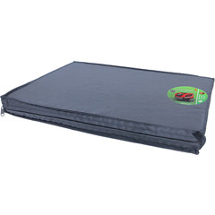 Boon Boon kussen anti-slip voor fietskar Runner 1 zwart, 56x42 cm.