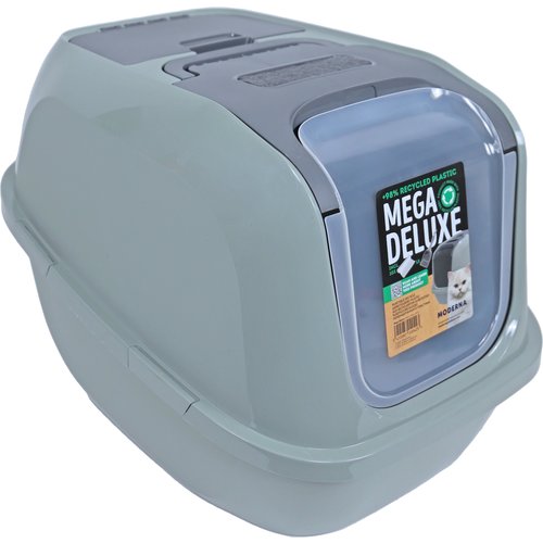 Moderna Moderna kattentoilet Mega Deluxe, recycle olive green.