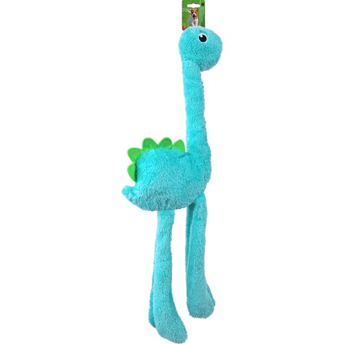 Boon Boon hondenspeelgoed XXL dino langnek met piep, 90 cm.
