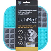 Licki Mat Licki Mat hond likmat Slomo turquoise, 20 cm.