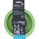 Licki Mat Licki Mat hond likmat Ufo groen, 18x3 cm.