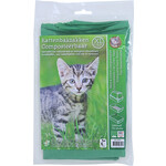 Boon Boon kattenbakzak composteerbaar, groen XL pak a 10 stuks.