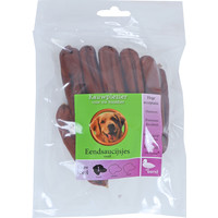 Boony Natuurlijke Snacks Boon Natuurlijke Snack eend, saucijsjes eend small, zak a 150 gram.