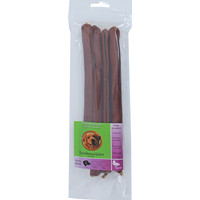 Boony Natuurlijke Snacks Boon Natuurlijke Snack eend, saucijzen eend medium, zak a 4 stuks.