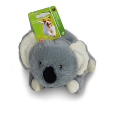 Boon Boon hondenspeelgoed koala pluche eco met piep 22 cm