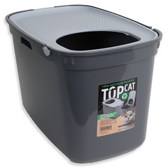 Moderna Moderna Kattentoilet Top Cat cool grey/tita.Grey
