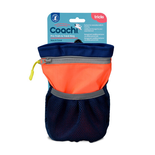 COACHI Coachi train&amp;treat bag pro navy&amp;coral 41323a